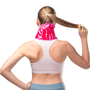 Hot & Cold Pack avec sangle pour le soulagement de la douleur au cou Perles en gel et enveloppement de glace Se vend comme des gâteaux chauds - Product Image 1