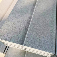 Panneau sandwich traditionnel AGM 16mm Panneau mural en polyuréthane personnalisable Revêtement thermique intérieur extérieur Isolation préfabriquée en métal