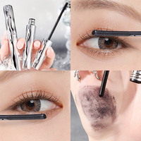 Logo personnalisé MINSHZEE Cosmetics Mascara liquide en fibre de soie 4d imperméable à l'eau, long curling, non tachant et durable pour les cils
