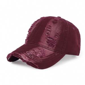 Factory OEM Personalized Unstructured Washed 100% Cotton Plain Distressed <b>Dad</b> <b>Hats</b> Embroidery Baseball Caps - Product Image 4