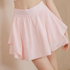 Gaun tenis Mini wanita, Rok lipit klasik kustom untuk pakaian Golf kelas atas - Product Image 3