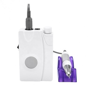 สว่านเจาะเล็บไร้สายแบบชาร์จไฟได้พกพาได้35000รอบต่อนาที - Product Image 4