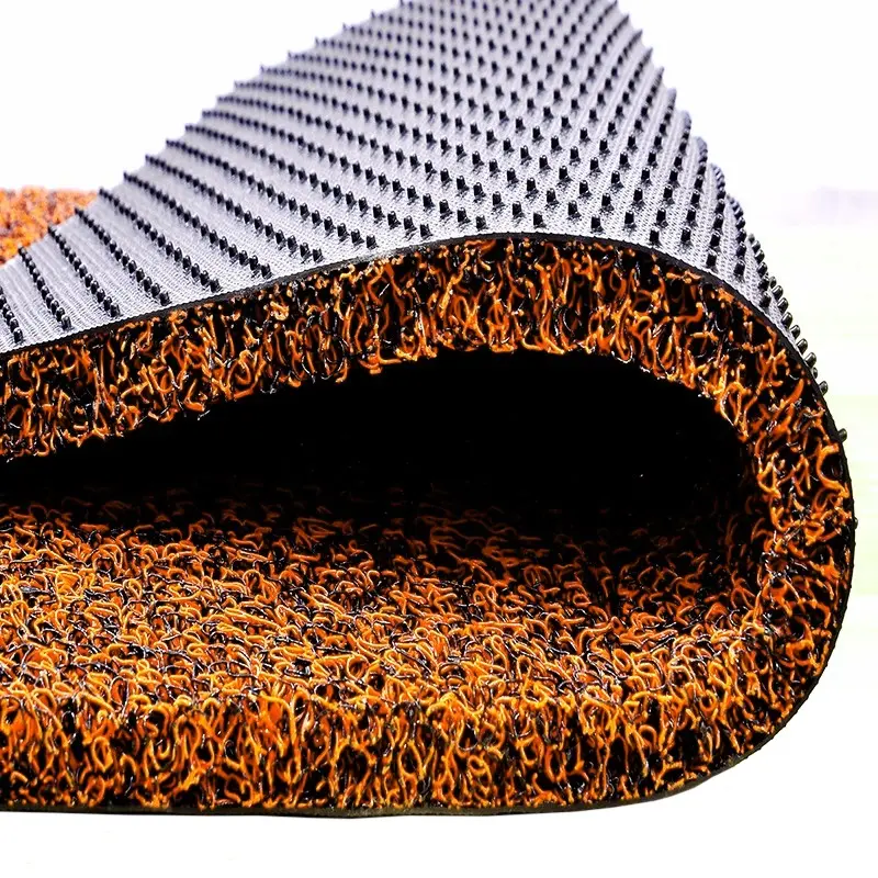 wholesale anti slip entrance imitate pvc coil floor mat