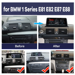 Video Multimedia de navegación GPS Android de 10,25 pulgadas para REPRODUCTOR DE DVD para <span class=keywords><strong>BMW</strong></span> <span class=keywords><strong>1</strong></span> Series 120i 2004-2012 Mirror Link Radio Estéreo - Product Image 2