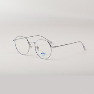 Kính mắt chống ánh sáng xanh khung titan bán buôn, kiểu dáng retro tròn, gọng đầy đủ, dành cho nam nữ - Product Image 3