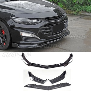 Para Chevrolet Malibu XL 16-22, Kit de carrocería con difusor y divisor de labio para parachoques delantero, negro brillante, pieza de modificación y protector de parachoques - Product Image 2