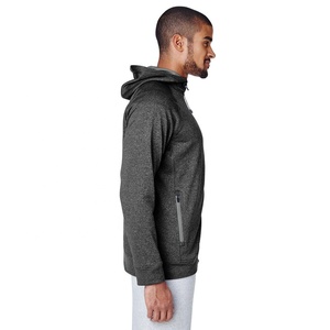 Sweat à capuche zippé personnalisé avec logo, produit très vendu, sweat à capuche en polaire épais à fermeture éclair intégrale, sweats à capuche sport décontractés de haute qualité - Product Image 2