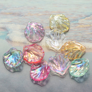 Resin Shell <b>Beads</b> With Hole For <b>Phone</b> Case Diy Craft Decorations - Product Image 1