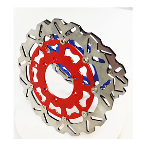 EXC/SXF supermoto алюминиевый сплав + нержавеющая сталь 320 мм плавающий передний диск разрыва - Product Image 6