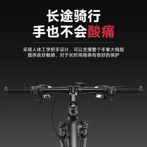 Puños para Manillar de Bicicleta de 22.2mm, de Goma Antideslizante y Absorción de Impactos, Accesorios para Ciclismo de Montaña - Product Image 2