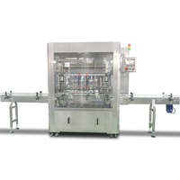 Mesin Pengisi Otomatis Servo Motor 8 Kepala untuk Saus Cabai, Saus Madu, Selai, Botol Selai Kacang, dan Garis Pengisian Botol
