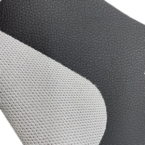 Rouleau de <span class=keywords><strong>cuir</strong></span> PVC 0.7mm tissu de maille support <span class=keywords><strong>cuir</strong></span> artificiel imperméable pour canapé sac meubles housse de siège de voiture Faux <span class=keywords><strong>cuir</strong></span> PVC - Product Image 2