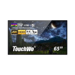 Màn hình bảng thông minh tương tác 65 inch 4K với màn hình cảm ứng bảng trắng điện tử WIN-<span class=keywords><strong>11</strong></span> máy tính để bàn mới cho lớp học văn phòng - Product Image 1