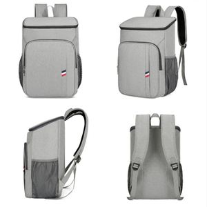 <b>Large</b> Capacity Soft Cooler <b>Bag</b> Thickened Cooler Backpack Picnic Hiking Camping Waterproof Insulated Cooler Backpack - Product Image 5