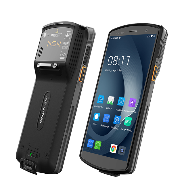 Android 9 Rugged Enterprise Mobile Computer IP67 Waterproof Portable RFID Reader WiFi/BT5.0 Handheld GPS GLONASS/Gallileo 1D/2D
