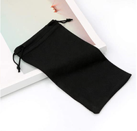Pochette personnalisée en microfibre pour lunettes, sac souple à cordon pour lunettes de soleil, impression de logo coloré, emballage de vente au détail