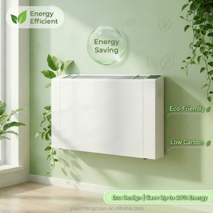 Yesncer Slim <b>Wall</b> Mounted <b>Fan</b> Coil Unit Chilled Water Hydronic Fcu for Home Heating and Cooling With Tuya Wifi RS485 High Effici - Product Image 2