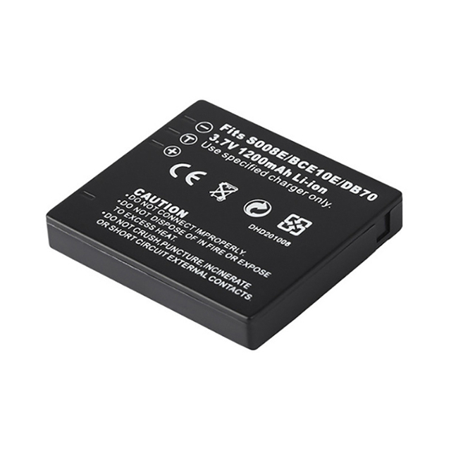 CGA-S008E CGAS008E CGA S008E S008 BCE10 DB70 Camera Battery for Pana Sonic DMC-FS3 FS5 FS20 FX30 FX33 FX35 FX36 FX37
