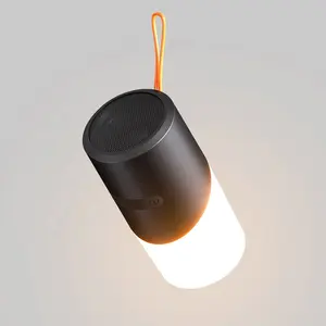 Ransel mengendarai berkemah kustom lampu warna-warni keren Volume Super keras 5,3ipx5 Speaker tahan air
