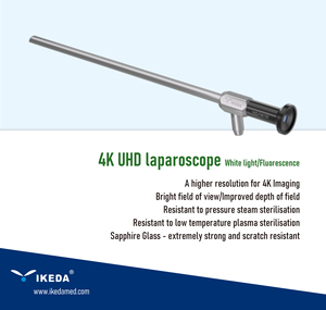 CE Certified 4K Autoclavable 10mm Rigid Laparoscope 0&deg;/30&deg; <strong>Endoscope</strong> for Abdominal/Surgical Procedures - Product Image 3