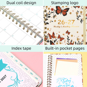 Agenda 2027 Estilo Instagram, Edición en Inglés, Encuadernación en Espiral, Planificador Semanal, Cuaderno A5, Regalo - Product Image 4