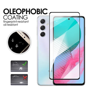 Protector de Pantalla de Vidrio Templado 2.5D Silkprint de Cobertura Total para Teléfono Móvil Samsung <span class=keywords><strong>Galaxy</strong></span> M54 M52 <span class=keywords><strong>M53</strong></span> A54 <span class=keywords><strong>A53</strong></span> A73 - Product Image 3