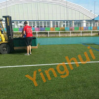 Ubin Lantai Berlubang T-03 Tugas Sedang Sistem Interlocking untuk Perlindungan Rumput, Tenda Lantai, Pesta Pernikahan, Acara