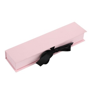 Factory Wholesale Eco-Friendly 2cm Ribbon Flip Jewelry <strong>Storage</strong> Gift <strong>Box</strong> High <strong>Cardboard</strong> Packaging Recycled Materials for Earring - Product Image 6