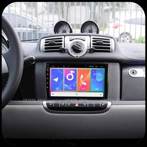 หน้าจอนำทาง GPS ขนาด 9 นิ้ว สำหรับติดตั้งบนแผงหน้าปัดรถยนต์ พร้อมวิทยุ Carplay และ WIFI สำหรับรถยนต์ Mercedes <span class=keywords><strong>Benz</strong></span> Smart ปี 2008 2009 2010 ปรับแต่งรถยนต์ - Product Image 4