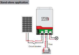 <span class=keywords><strong>Controlador</strong></span> Solar <span class=keywords><strong>MPPT</strong></span> <span class=keywords><strong>SRNE</strong></span> de 48V 36V 24V 12V <span class=keywords><strong>60A</strong></span> 150V MF4860N15 - Product Image 6