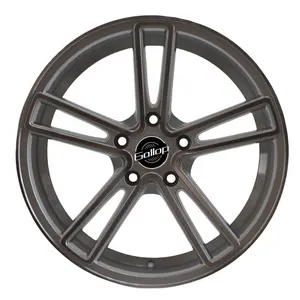 Galop 17 ~ 19 Inch Et 30 ~ 45 Nieuw Ontwerp Aftermarket Personenauto Wielen Aluminium Legering Met Pcd 5X120 Cb 67.1 ~ 74.1 Mm