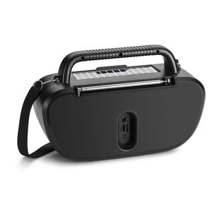 Enceinte solaire Bluetooth stéréo portable HF-F35 pour extérieur, avec basses puissantes, charge solaire, radio FM, prise en charge TF/USB - Product Image 5