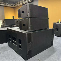 WPC doble 10 pulgadas 3 vías altavoces de matriz de línea pasiva sistema de sonido Dj altavoces de escenario de Audio profesional para gran concierto