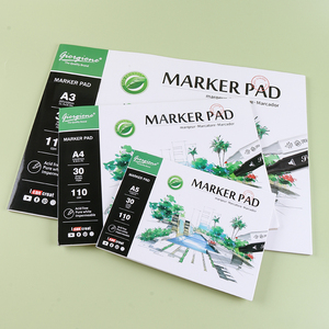 Bloc de Papel para Marcadores <span class=keywords><strong>Giorgione</strong></span> Profesional de 110 g/m², 30 Hojas, Papel para Pintura Acrílica para Dibujo Artístico - Product Image 3