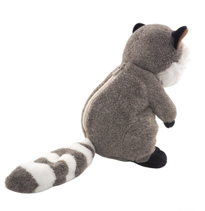 Peluche di Procione e Animali Selvatici Personalizzabili OEM ODM con Logo e Tasca Posteriore con Cerniera - Product Image 4