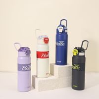 Seaygift 2025 – Gourde isotherme portable pour femmes, hommes et enfants, idéale pour le sport et les activités de plein air
