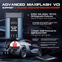Boutique officielle Autel MaxiFlash VCI J2534 Outil de programmation ECU pour Altra MS909 Ultra Lite MS909EV Scanner de diagnostic OBD2 pour voiture