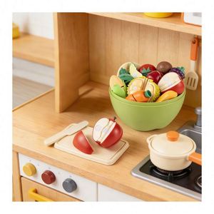 Juego de Cocina de Juguete para Niños, Set de Cortar Alimentos, Juguete Sensorial Educativo para la Imaginación, de Plástico, para Mayores de 12 Años - Product Image 4