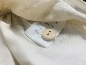 Ensembles d'été sans manches en coton et lin pour enfants (Australie, États-Unis) – Débardeurs à boutons et bloomers à volants pour filles - Product Image 6