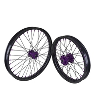 Ensemble de roues FIT Arctic Leopard Xe Pro s 21*1.6 18*2.15 19*1.6 16*1.85, jantes pour moto électrique tout-terrain