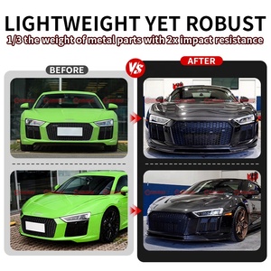 Đảm bảo chất lượng cho Audi R8 khô sợi Carbon 1016 phong cách mui xe phía trước động cơ phụ kiện tự động - Product Image 3
