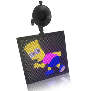 Độ phân giải cao RGB màu phía sau cửa sổ năng động dẫn xe hiển thị bé trong Xe Cảnh Báo tin nhắn dẫn đăng ký Wifi lập trình - Product Image 6