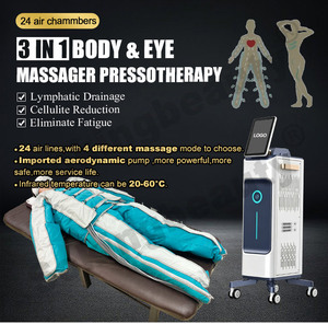 Máquina de Presoterapia con Certificación CE, 24 Bolsas de Aire, Alivia <span class=keywords><strong>la</strong></span> Hinchazón de <span class=keywords><strong>las</strong></span> <span class=keywords><strong>Piernas</strong></span>, Drenaje Linfático Corporal Completo - Product Image 2