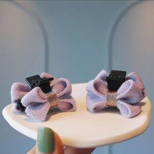 Venta al por mayor lindo lazo de caramelo Pinza para el pelo accesorios dulce tocado Clip de agarre para mujer chica Bang Cola de Caballo horquillas joyería - Product Image 3