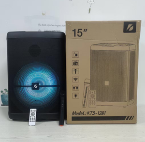 Altavoz inalámbrico de audio con batería de energía de, reproductor de audio de karaoke de sonido súper bueno con micrófono inalámbrico - Product Image 4