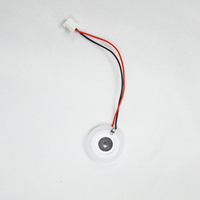 Plaque à ultrasons piézoélectrique SWT avec joint en silicone et connecteur, disque atomiseur de remplacement de 13,8 mm pour humidificateur domestique
