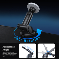 Support de téléphone magnétique pour voiture avec charge sans fil rapide 15W, support de téléphone pour voiture, chargeur sans fil