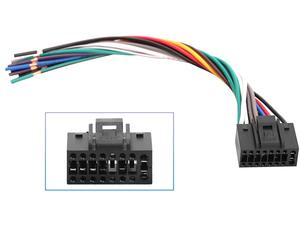 สายไฟ <span class=keywords><strong>RDBS</strong></span> 16 พิน สำหรับวิทยุสเตอริโอ Kenwood ชุดสายไฟรถยนต์สำหรับเปลี่ยนอะไหล่ - Product Image 2