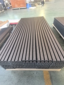 Tấm ốp tường ngoài trời bằng nhựa composite WPC hiện đại, chống thấm, dùng cho khách sạn, bệnh viện, phòng ăn, phòng khách, chống cháy - Product Image 6