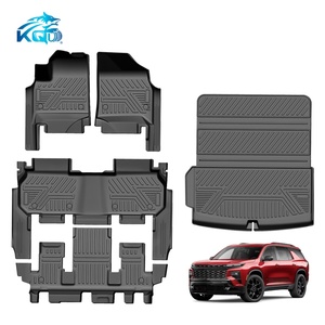 Tapis de sol de voiture personnalisés, tapis de sol de voiture toutes saisons, tapis 5D pour voiture 7 places Chevrolet Traverse 2025 - Product Image 1